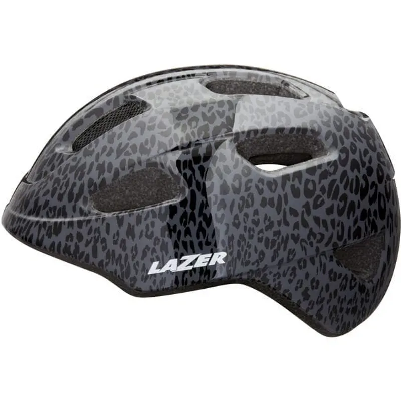 Lazer NutZ KinetiCore Uni-Youth Helmet in Black Leopard