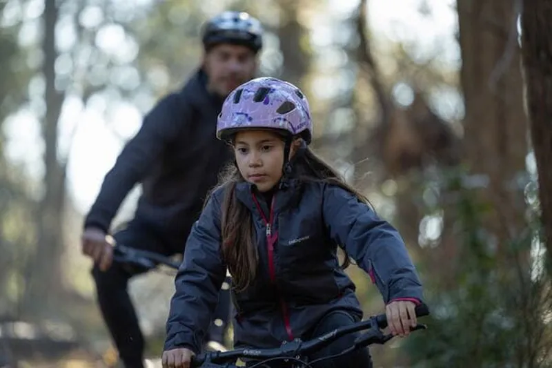 Lazer NutZ KinetiCore Uni-Youth Helmet in Black Leopard