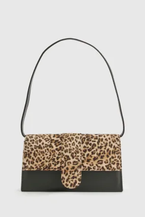 Leopard Print Shoulder Bag