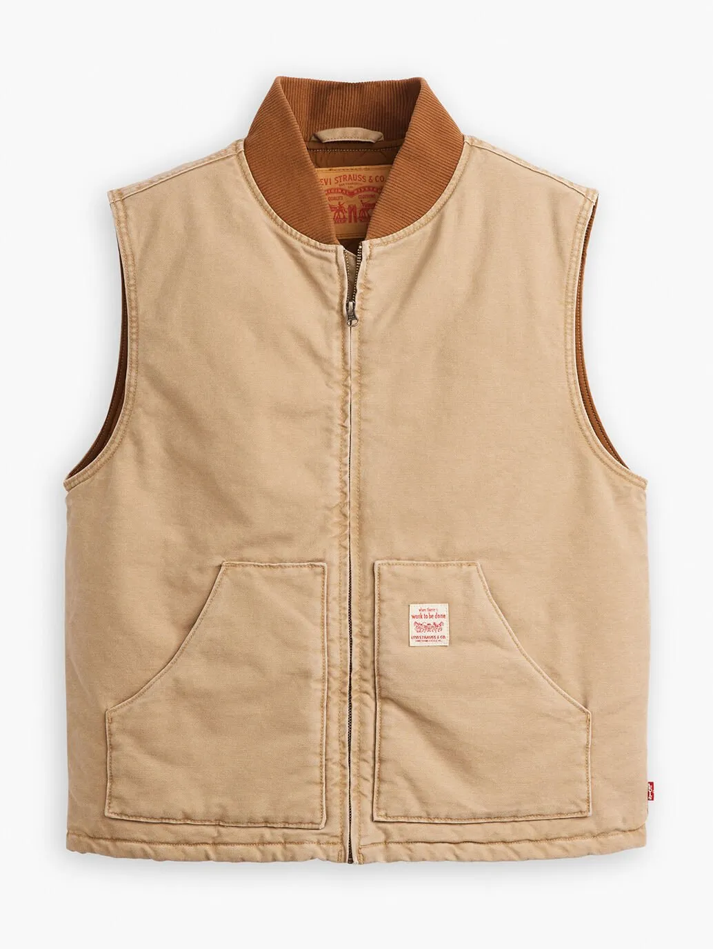 Levis Men's Sansome Vest - Tigers Eye