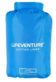 Lifeventure Cotton Sleeping Bag Liner - Mummy