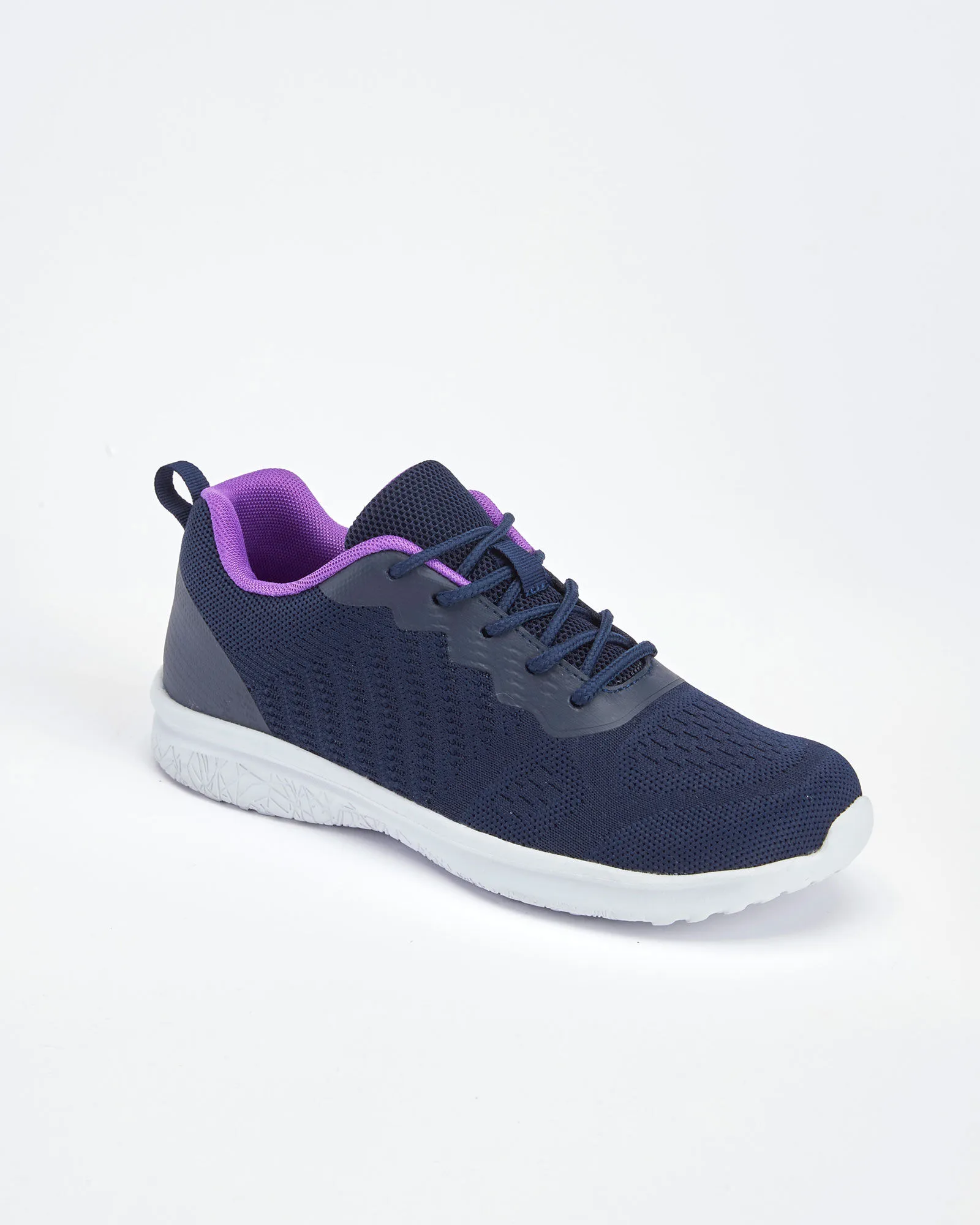 Lightweight Memory Foam Lace-Up Trainers