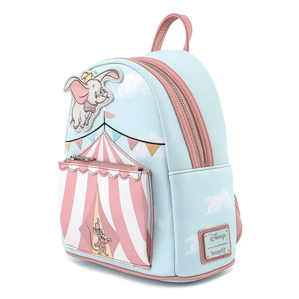 Loungefly x Disney Dumbo Flying Circus Tent Mini Backpack