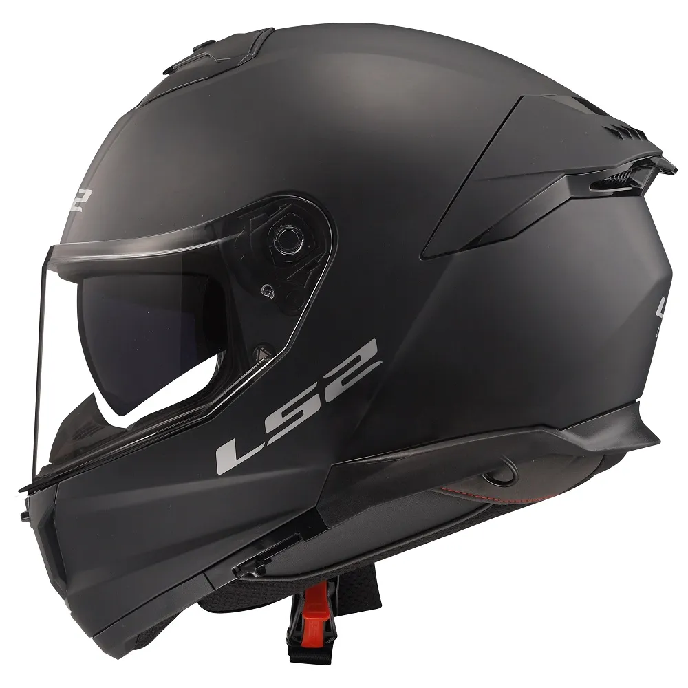 LS2 FF808 Stream II Plain Helmet - Matt Black