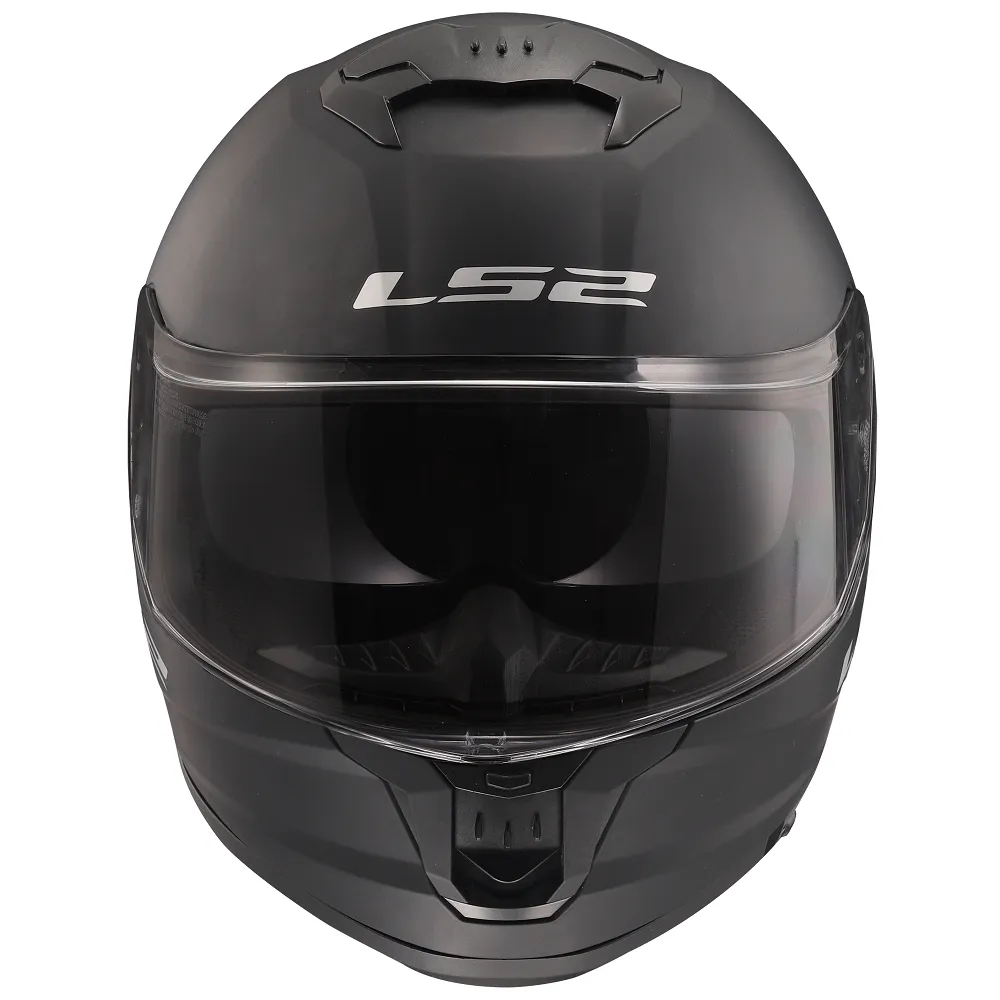 LS2 FF808 Stream II Plain Helmet - Matt Black