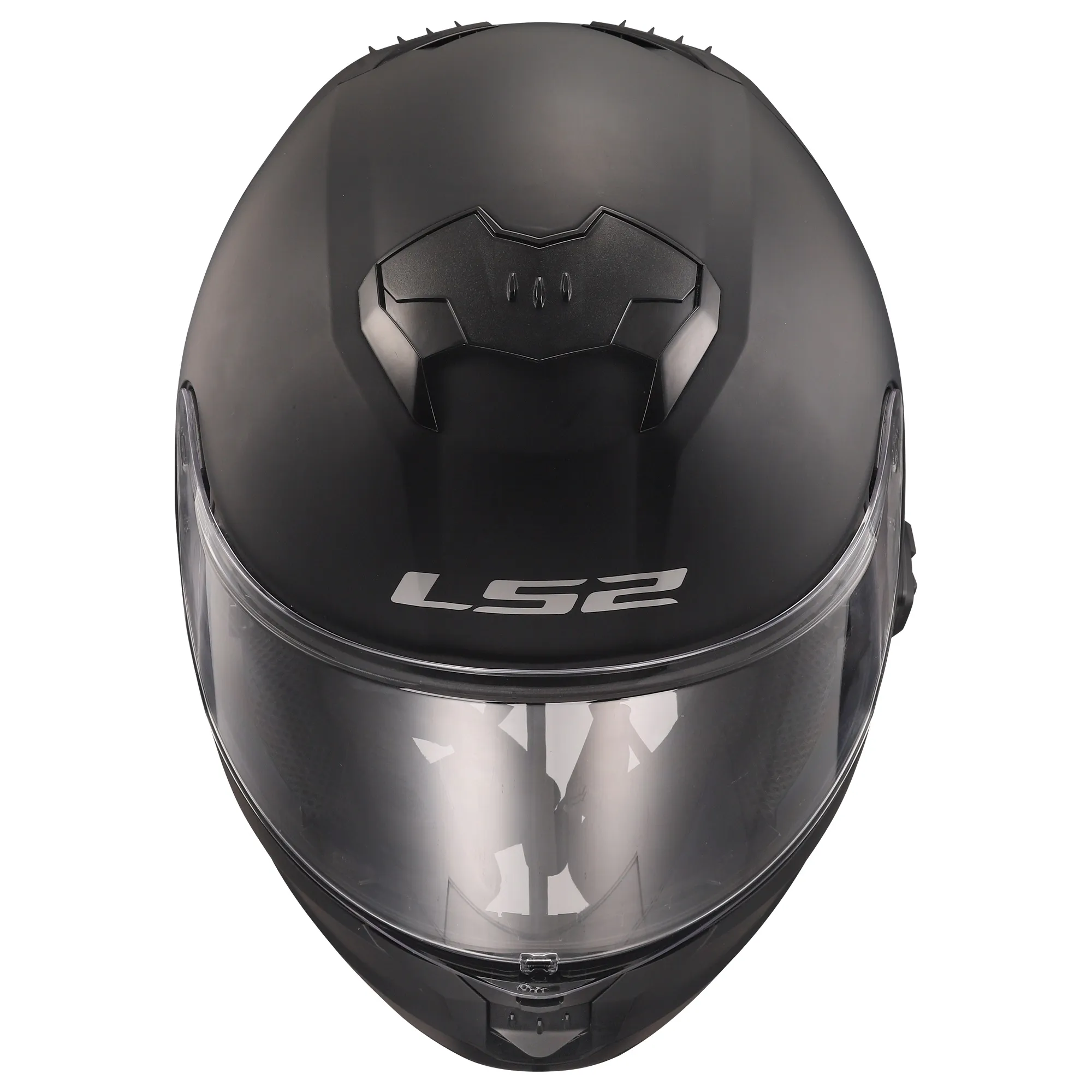 LS2 FF808 Stream II Plain Helmet - Matt Black