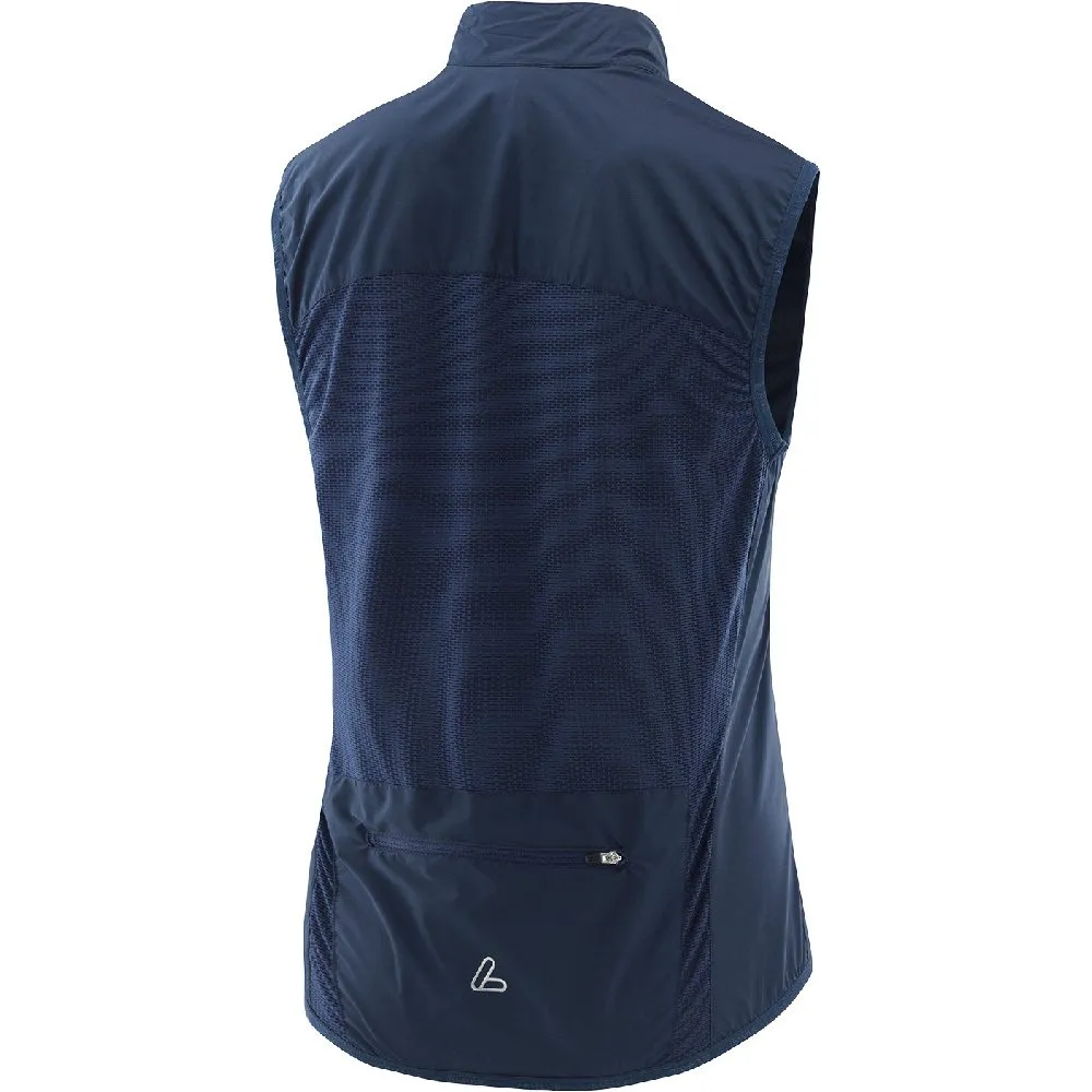 L\u00f6ffler - WPM Pocket Bike Vest Women dark blue