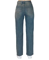 Macy's Madden Girl Juniors' Ultra 90s Faded Wide-Leg Jeans