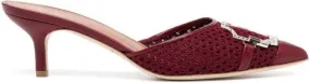 Malone Souliers Missy leather mules Red