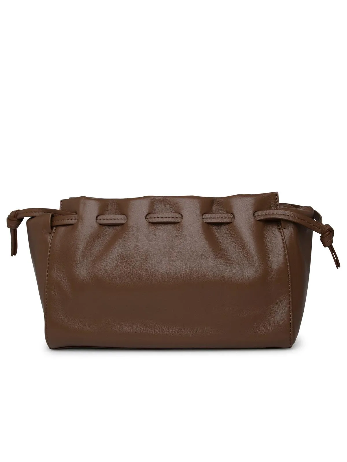 Mansur Gavriel    Mansur Gavriel 'Bloom' Small Brown Lear Crossbody Bag