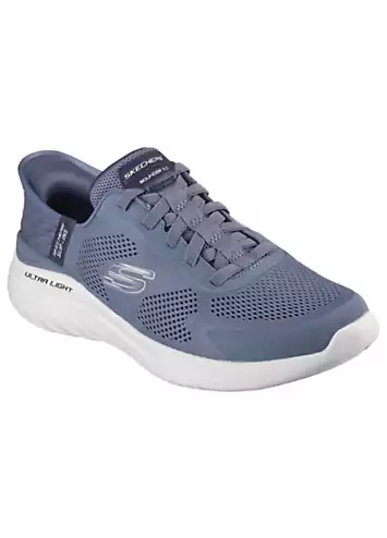 Mens Blue Slip-Ins Bounder 2.0 Emerged Trainers by Skechers | Look Again