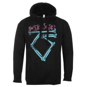 Men's hoodie Twisted Sister - Washed Logo Epic - Black - HYBRIS - ER-37-TS002-H83-14-BK  -  Metal-shop