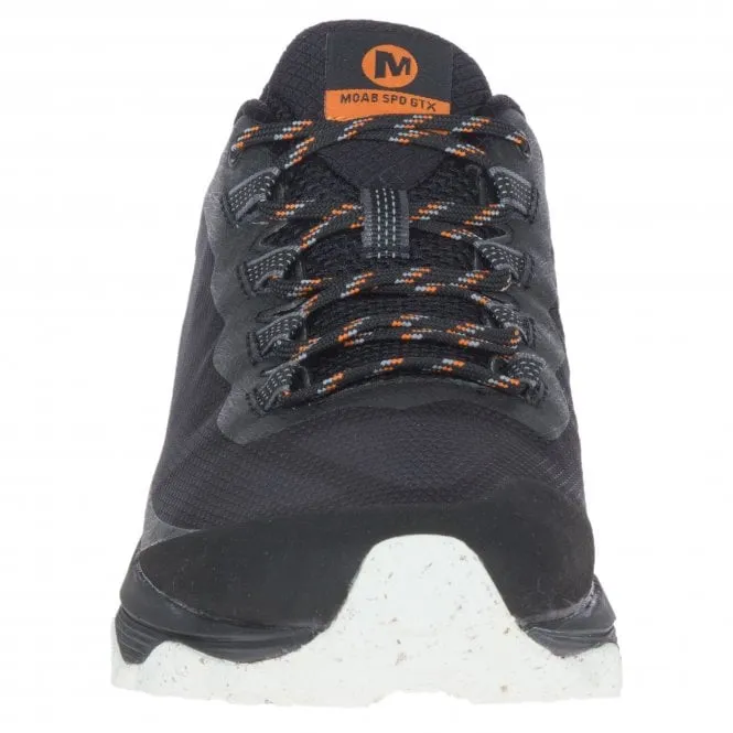 Merrell  Mens Moab Speed GTX Black Waterproof Lace-Up Walking Trainers J066769