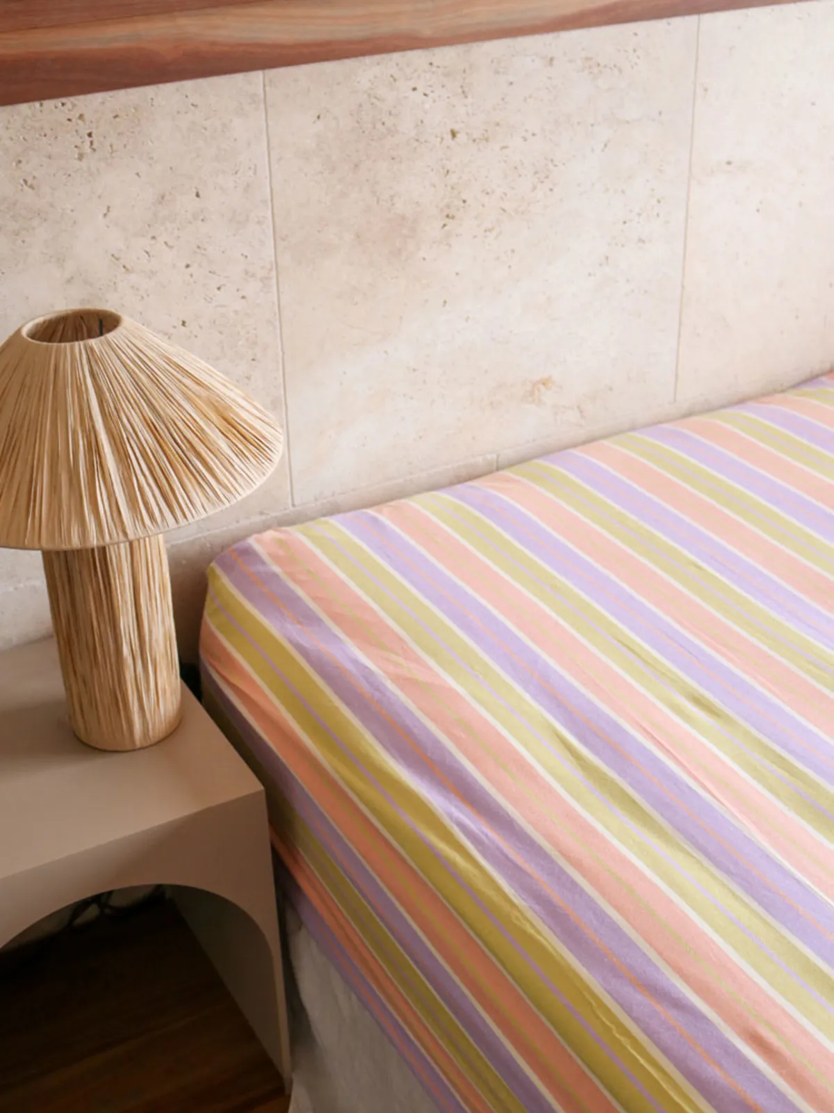 Miami Stripe Fitted Sheet - Miami Stripe