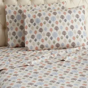 Micro Flannel® Tree Print Sheet Set