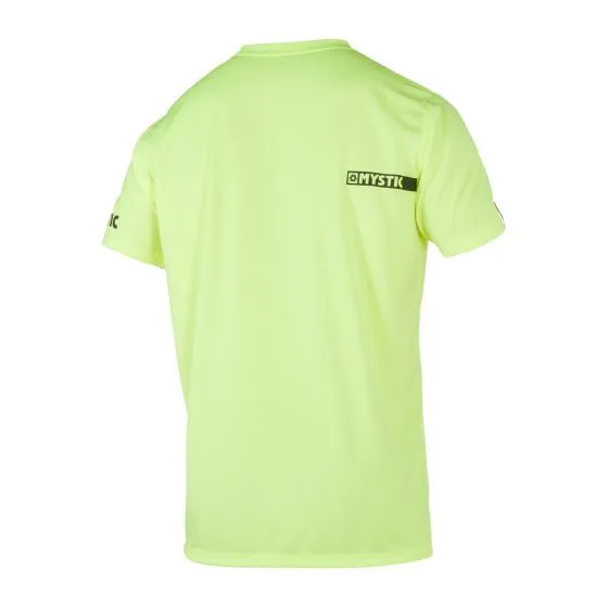 Mystic Star S/S Quickdry Loose Fit Rash Vest - Lime