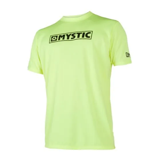 Mystic Star S/S Quickdry Loose Fit Rash Vest - Lime