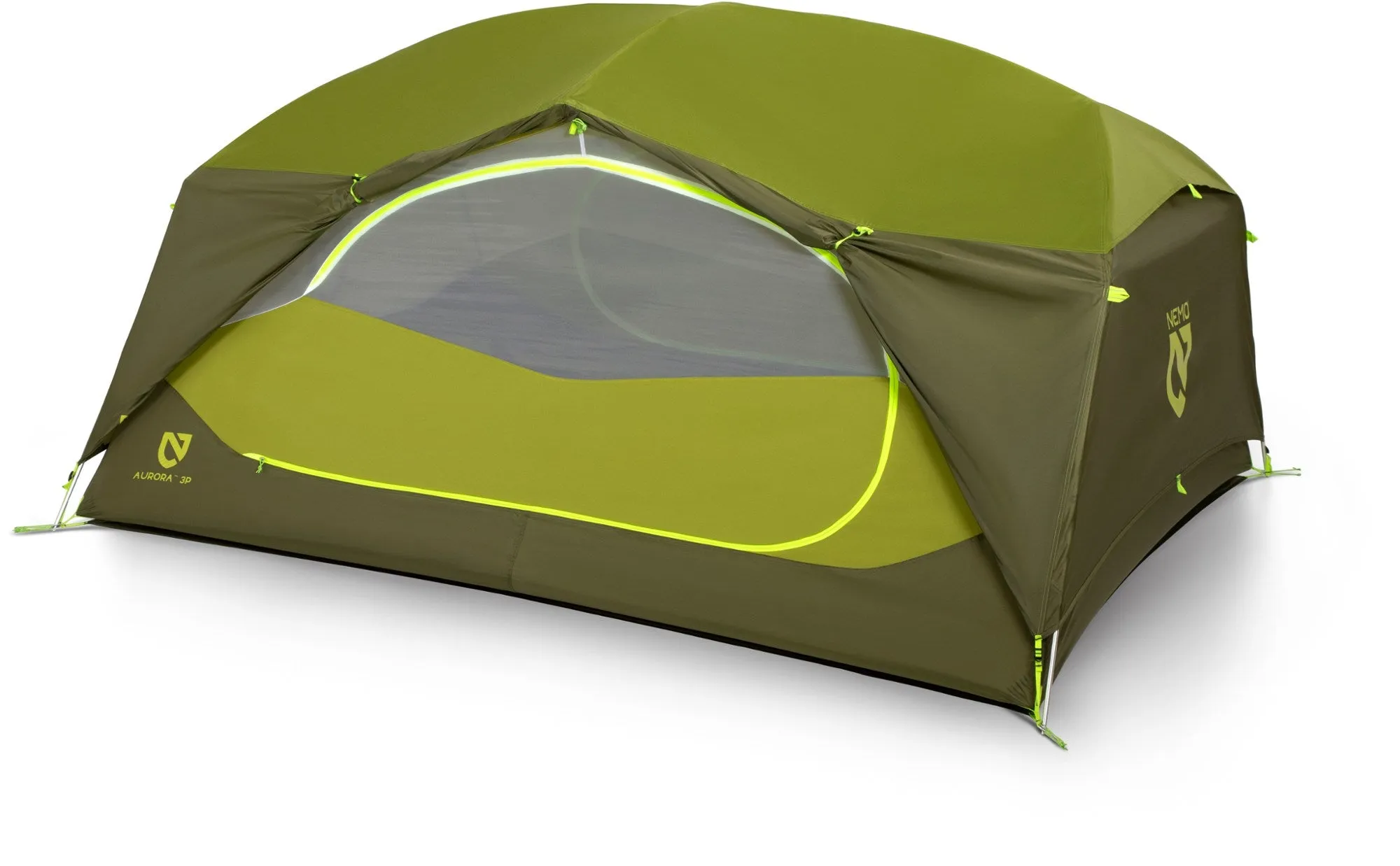 NEMO Equiment Aurora 3P Backpacking Tent & Footprint