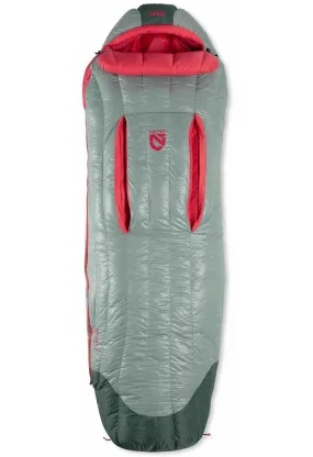 Nemo Riff 15 Reg Women's Sleeping Bag - Rhubarb/Lichen