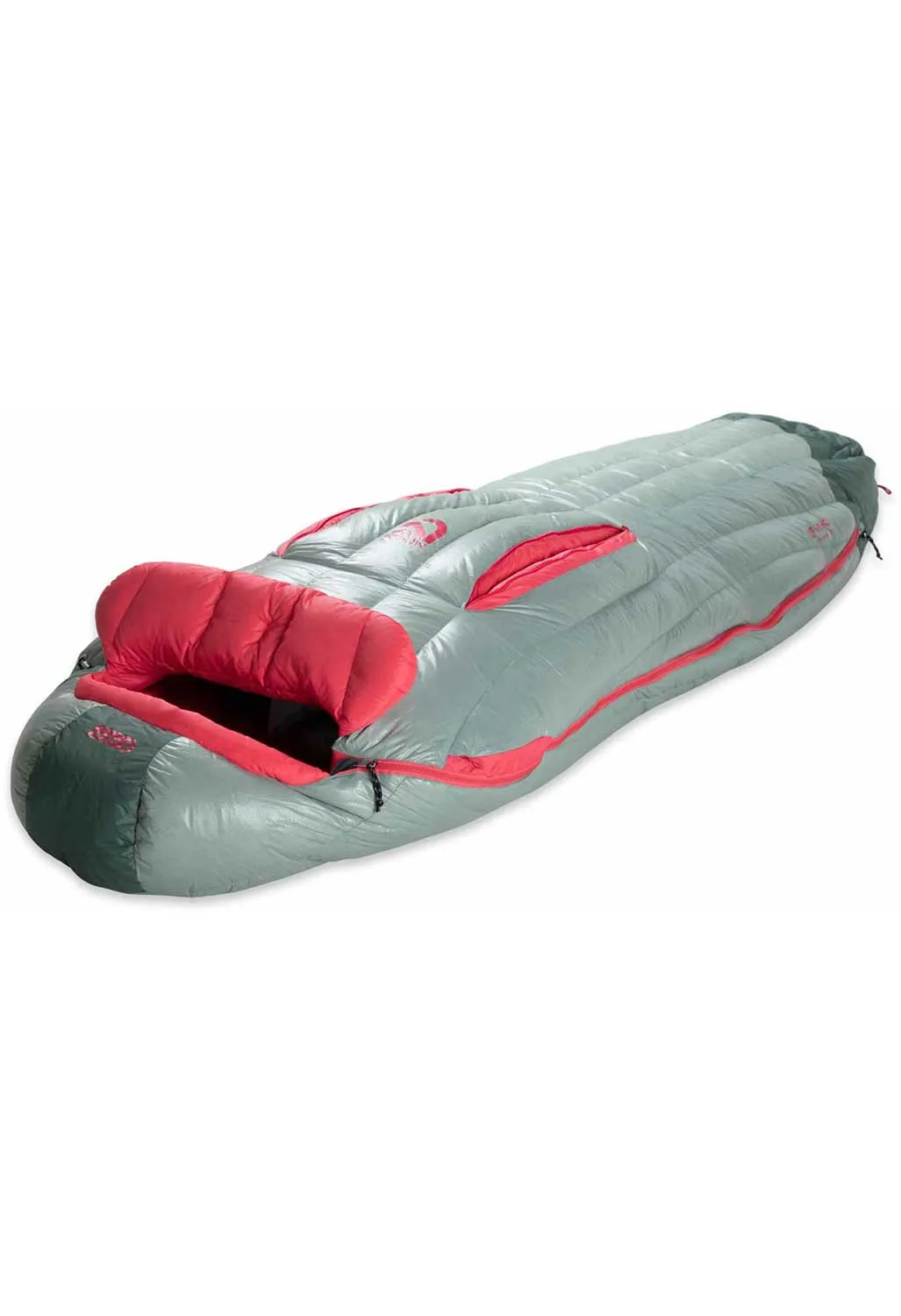 Nemo Riff 15 Reg Women's Sleeping Bag - Rhubarb/Lichen