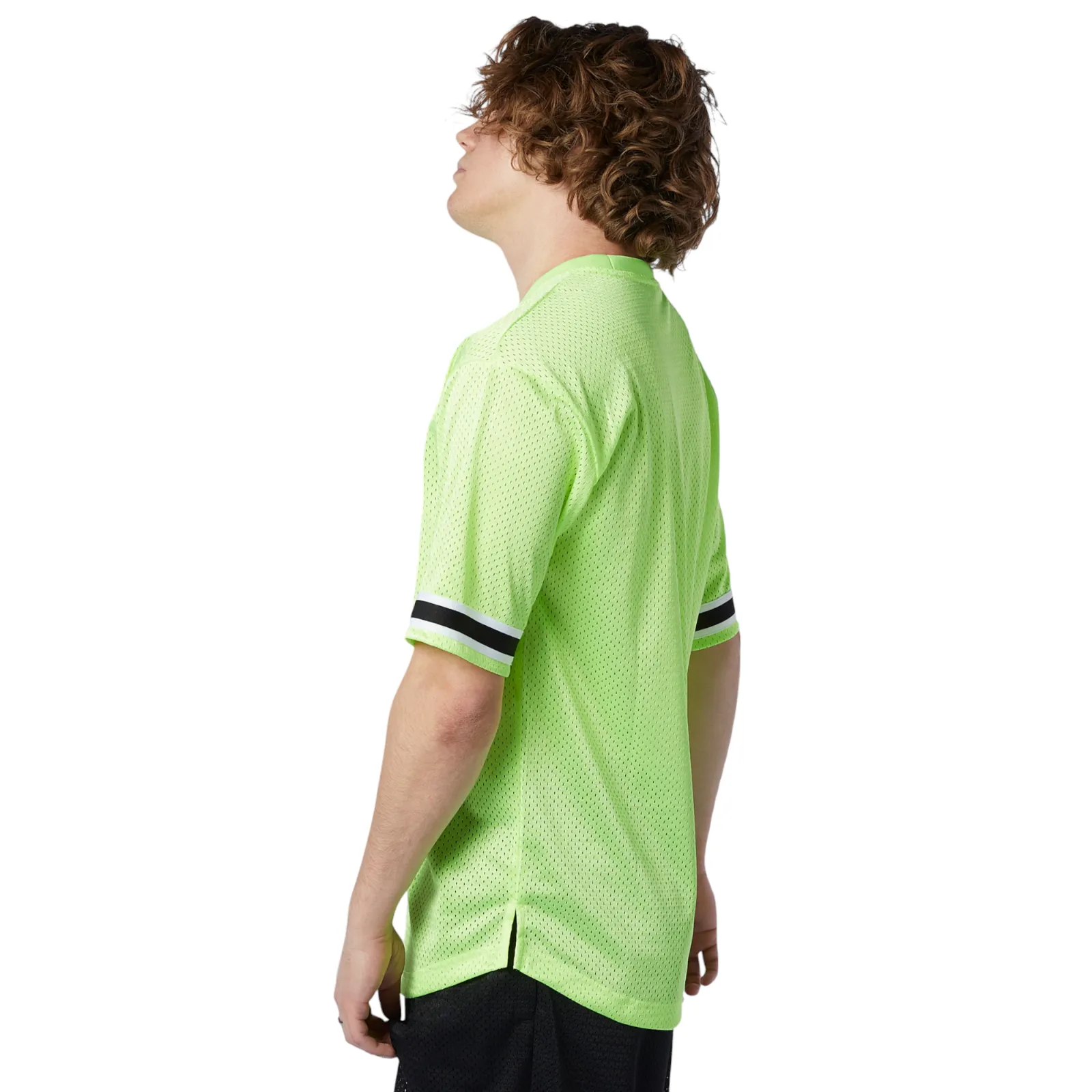 New Balance Athletics Psy Varsity Mesh Tee - Neon Lime