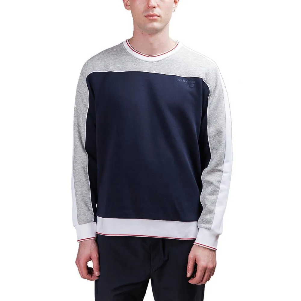 New Balance Athletics Select Crewneck (Navy / Grey)