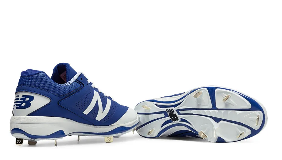 New Balance - Blue/White Low 4040v3 Baseball Spikes (L4040AB3)