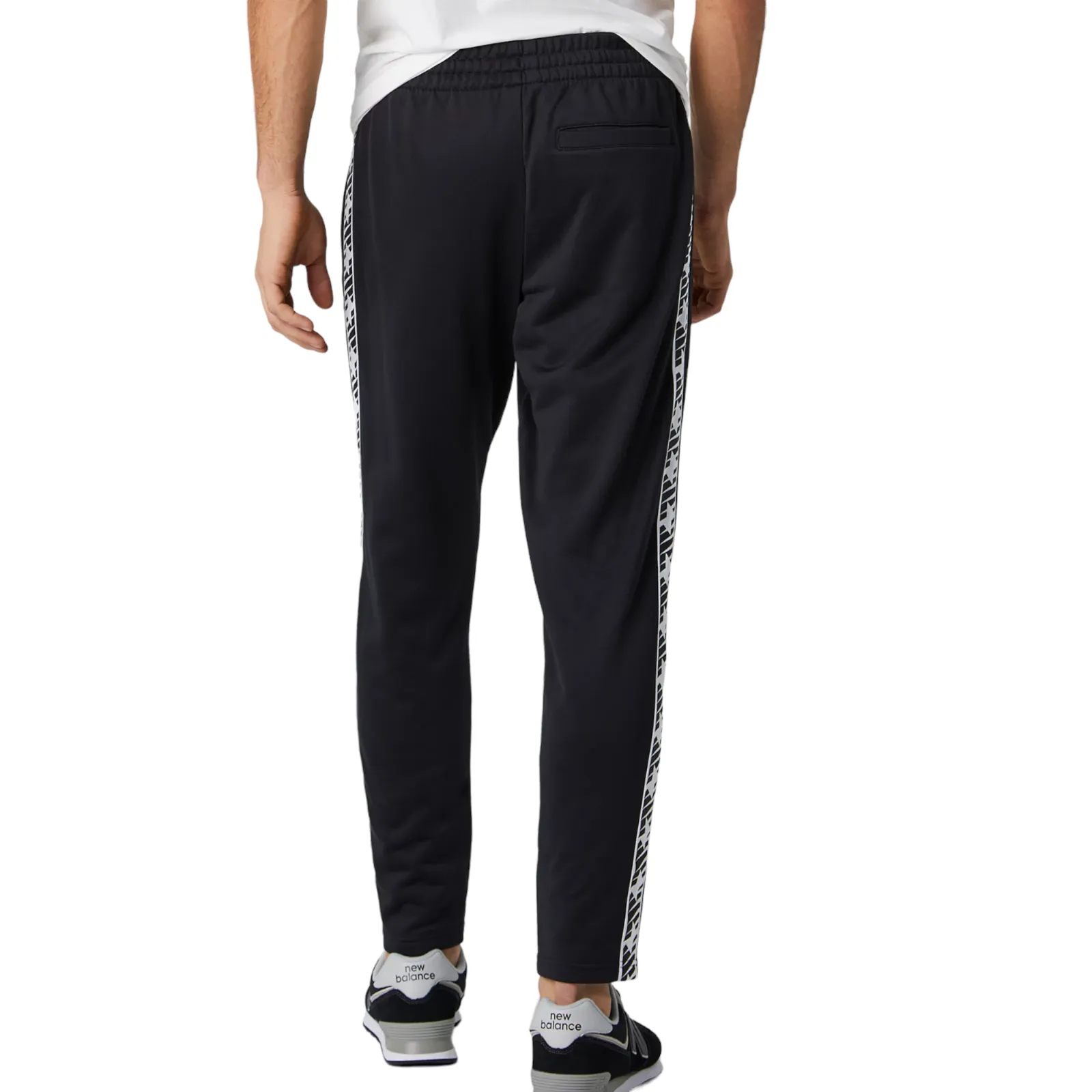 New Balance Essentials Track Pant - Black White