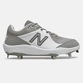 New Balance - Grey/White Low-Cut L3000v5 Metal Spikes (L3000TG5)