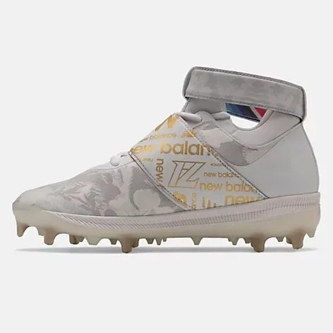 New Balance - Lindor 1 Cleats - White/Gold (LLINDWT)