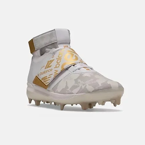 New Balance - Lindor 1 Cleats - White/Gold (LLINDWT)