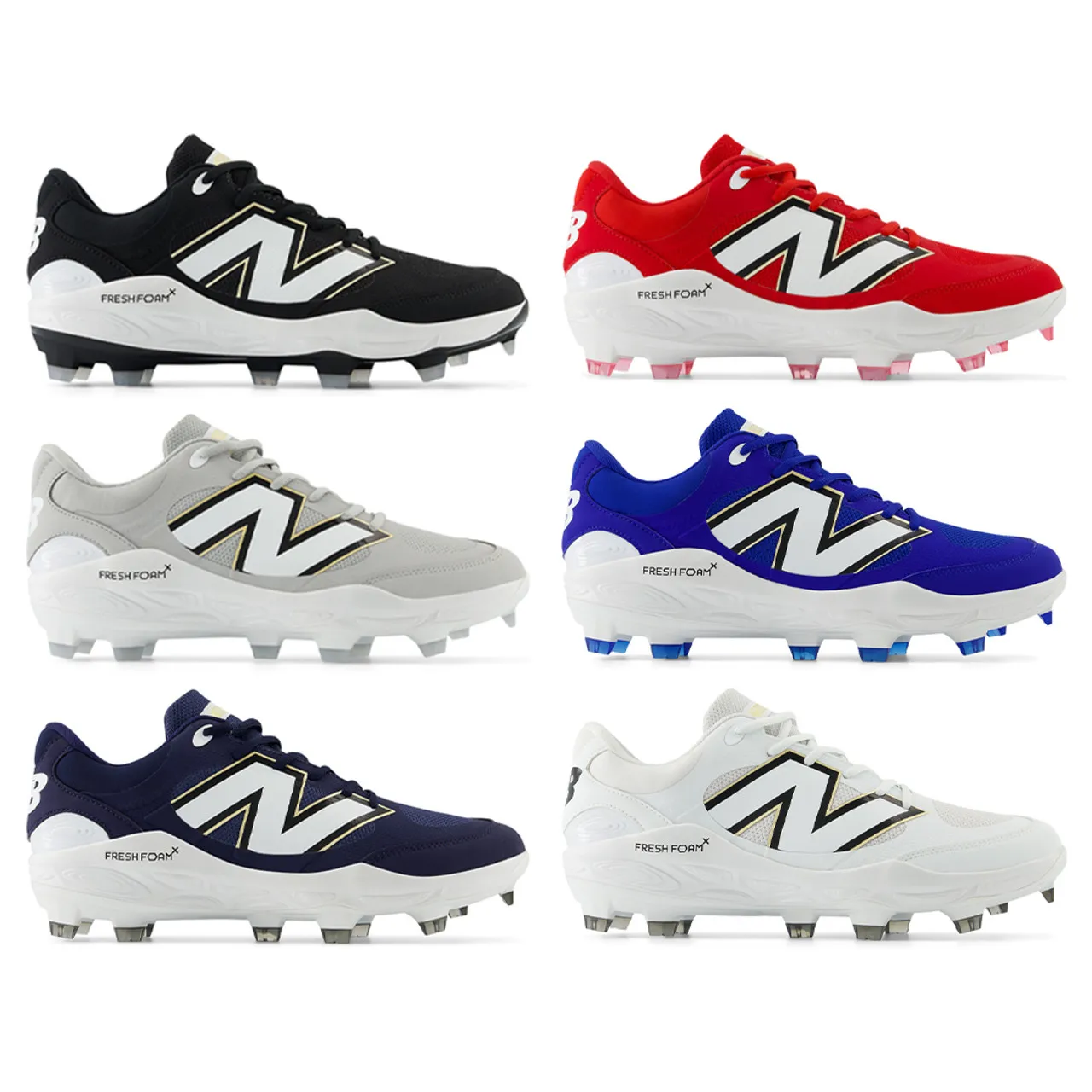 New Balance Molded Baseball Cleats 3000v7 Men’s Baseball Cleats PL3000v7