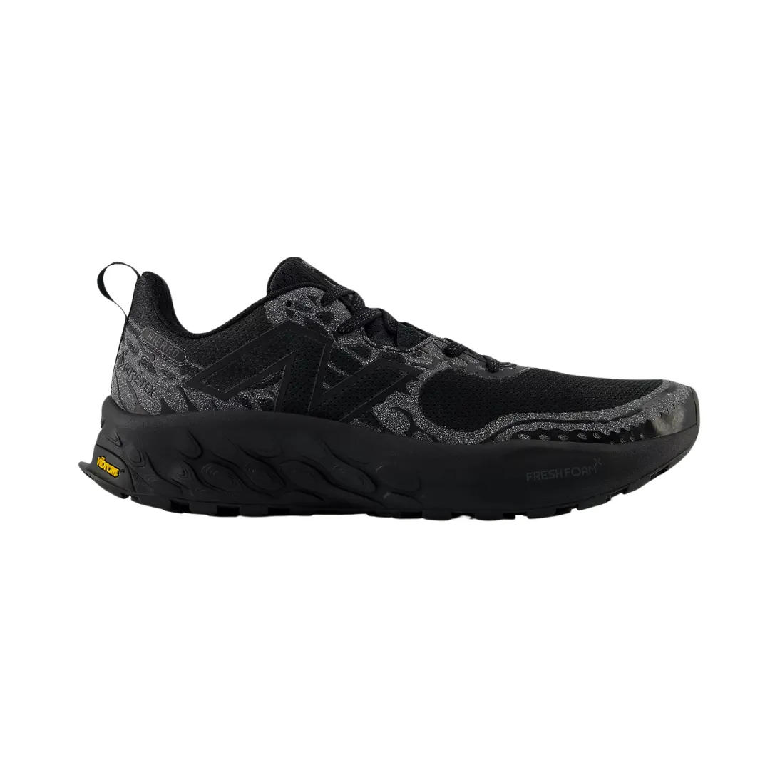 NEW BALANCE MTHIGA8 FRESH FOAM X HIERRO V8 MN'S (Medium) Black Synthetic & Mesh Running Shoes