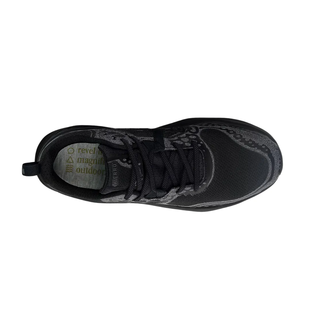 NEW BALANCE MTHIGA8 FRESH FOAM X HIERRO V8 MN'S (Medium) Black Synthetic & Mesh Running Shoes