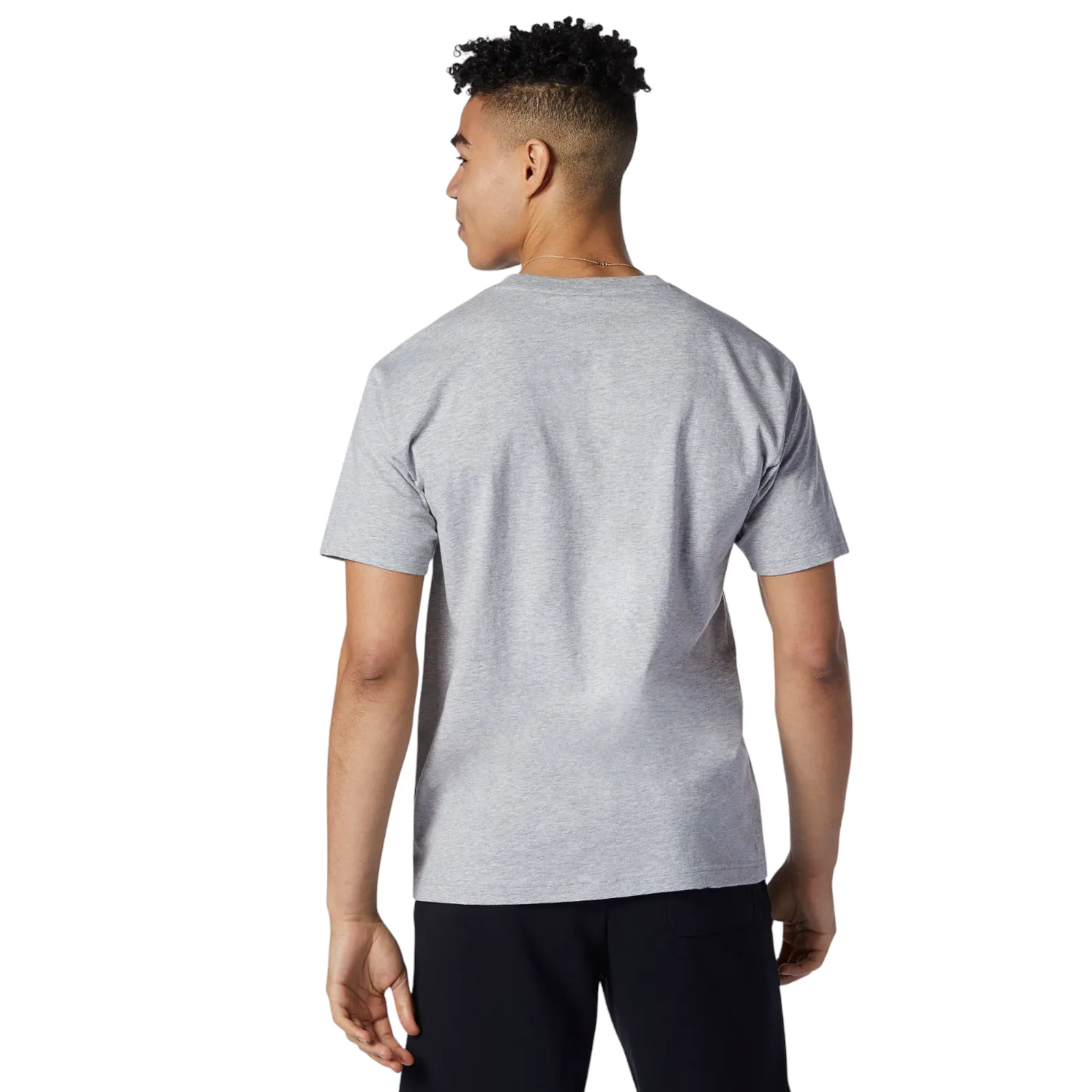 New Balance Nb Essentials Tag T-Shirt - Grey