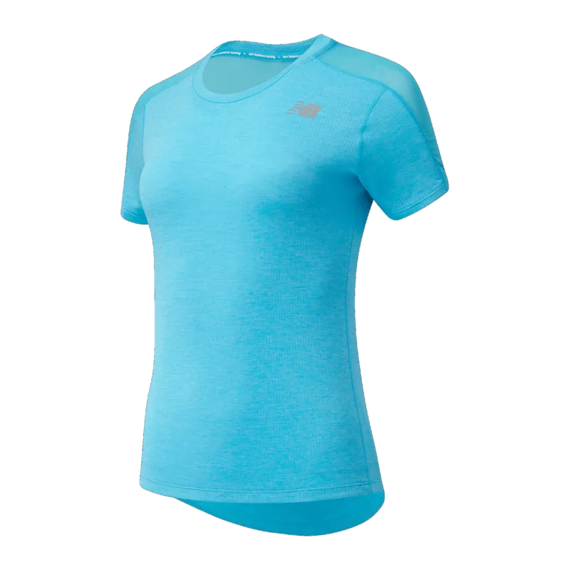 New Balance Women's Impact Run Short Sleeve Shirt