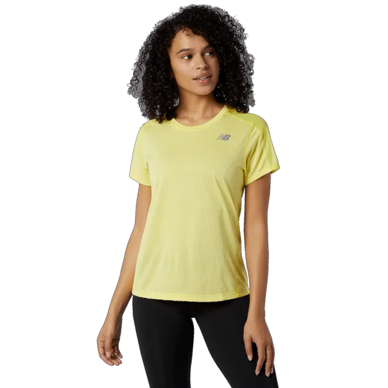 New Balance Women's Impact Run Short Sleeve Shirt