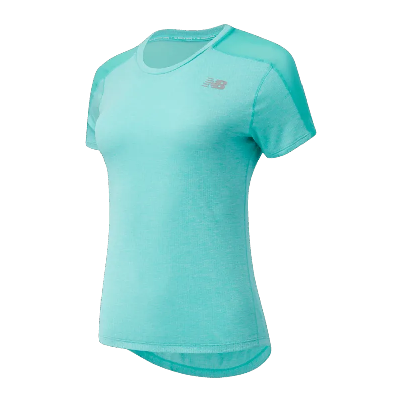 New Balance Women's Impact Run Short Sleeve Shirt