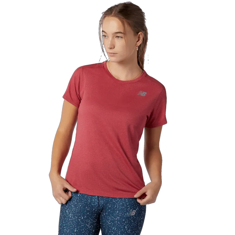 New Balance Women's Impact Run Short Sleeve Shirt