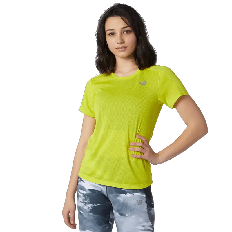 New Balance Women's Impact Run Short Sleeve Shirt