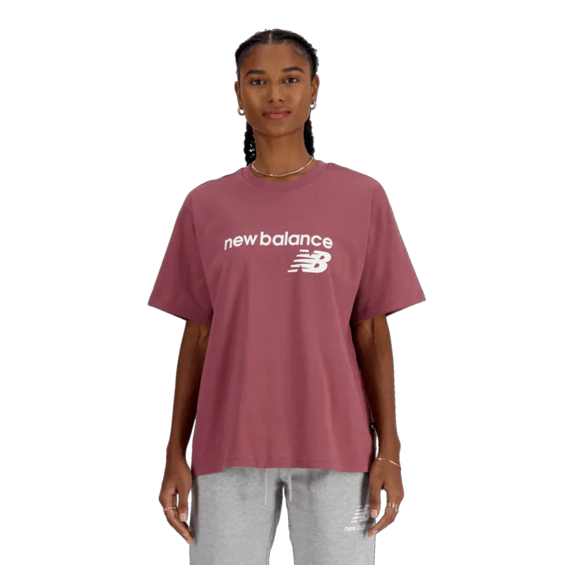 New Balance Women's Sport Jersey Relaxed Graphic T-Shirt