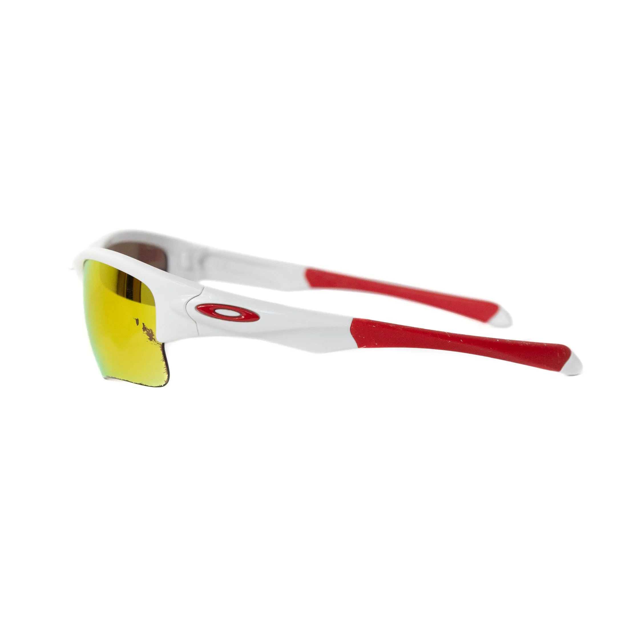 Oakley Quarter Jacket White Sunglasses