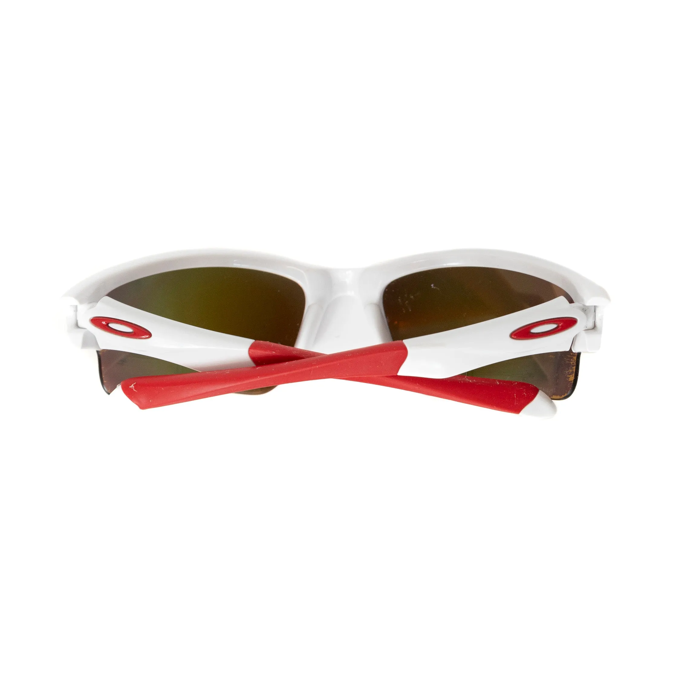 Oakley Quarter Jacket White Sunglasses