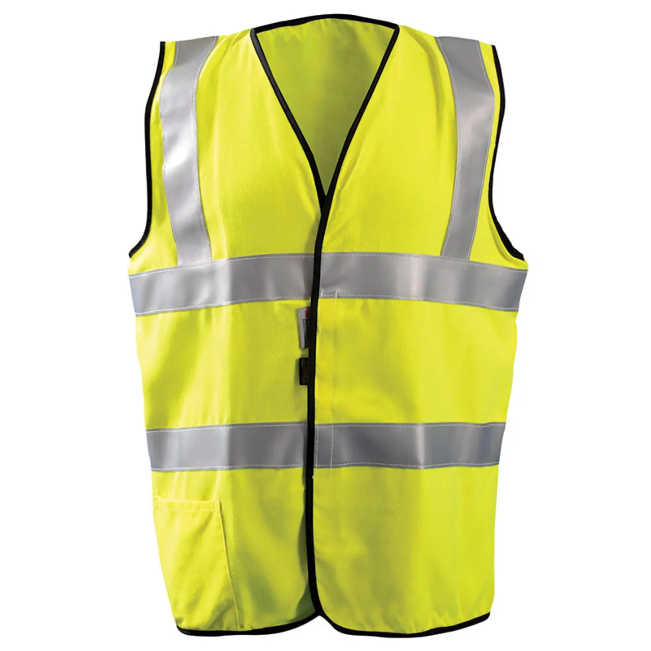 Occunomix FR Class 2 Hi Vis Yellow Premium Solid Vest FR-VM1122