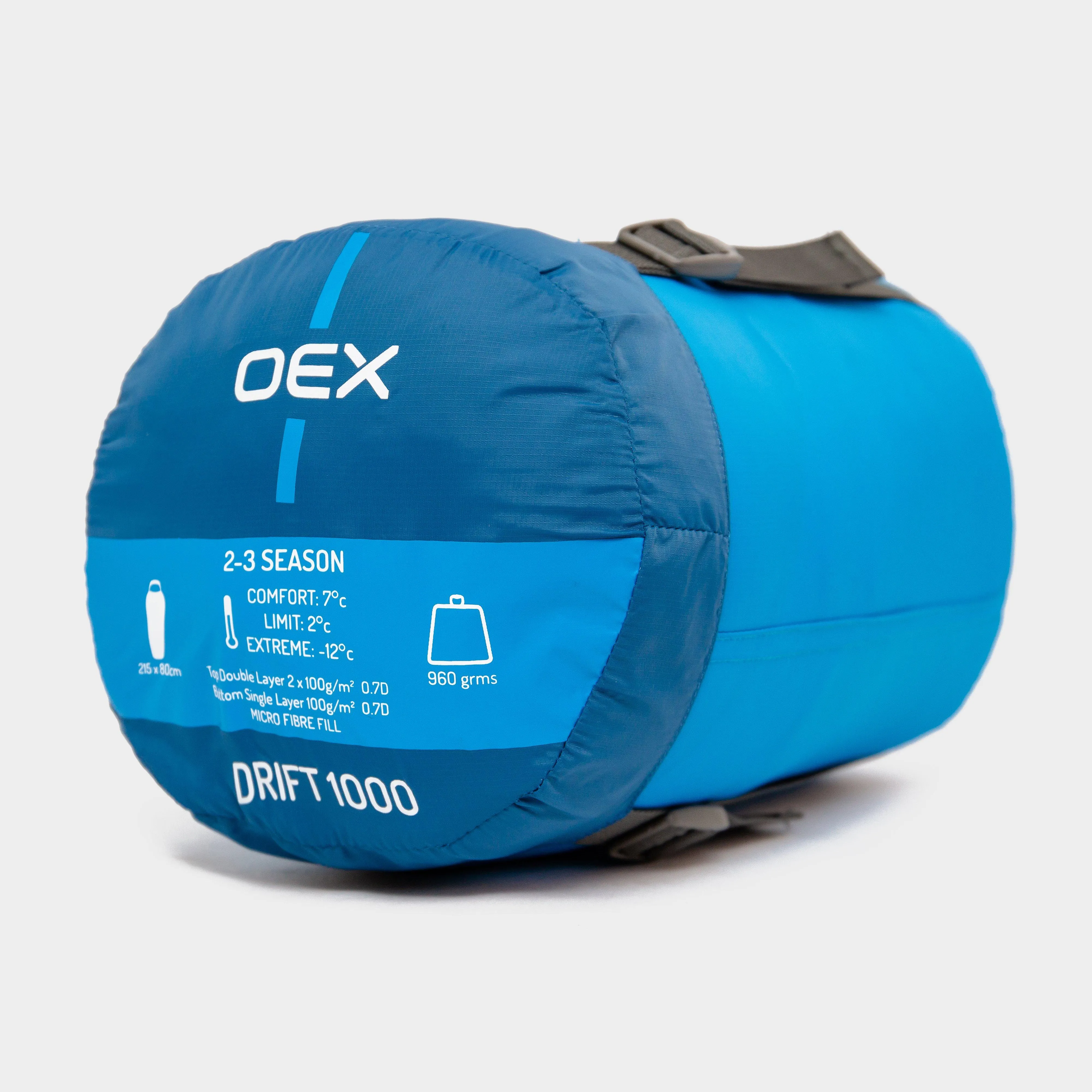 OEX Drift 1000 Sleeping Bag | Millets