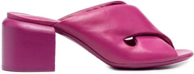 Officine Creative Ethel crossover mules Pink