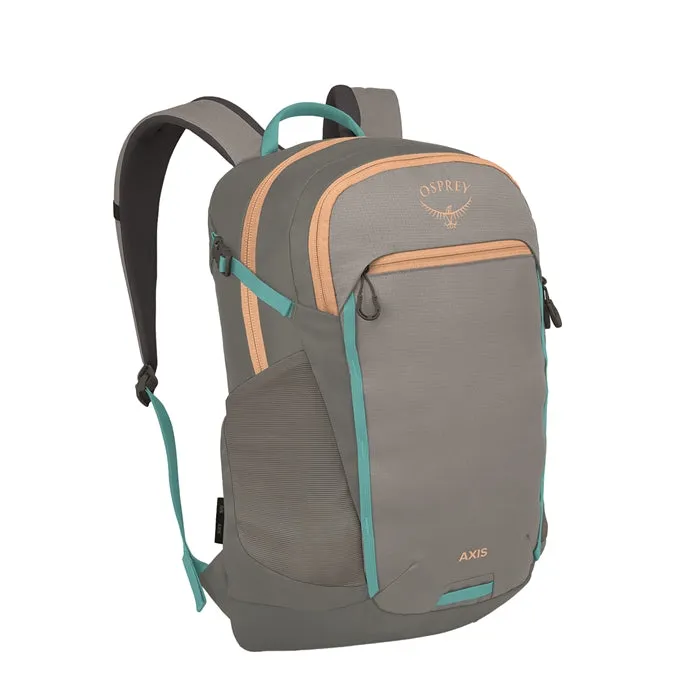 Osprey Axis 24L Laptop Backpack - Medium Grey/Coal Grey