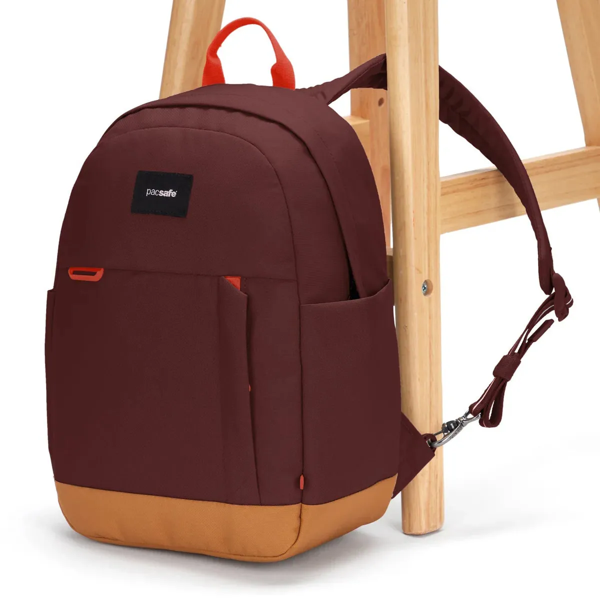 Pacsafe Go 15L Anti-Theft Backpack - Garnet Red