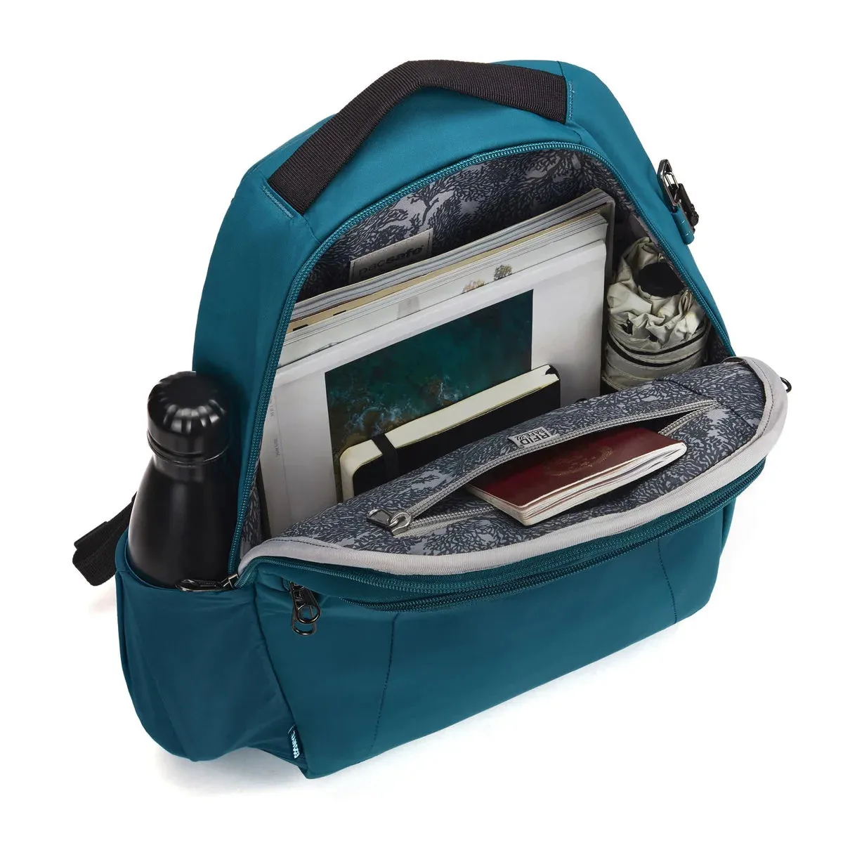 PacSafe Metrosafe LS350 ECONYL Anti-Theft Backpack - Tidal Teal