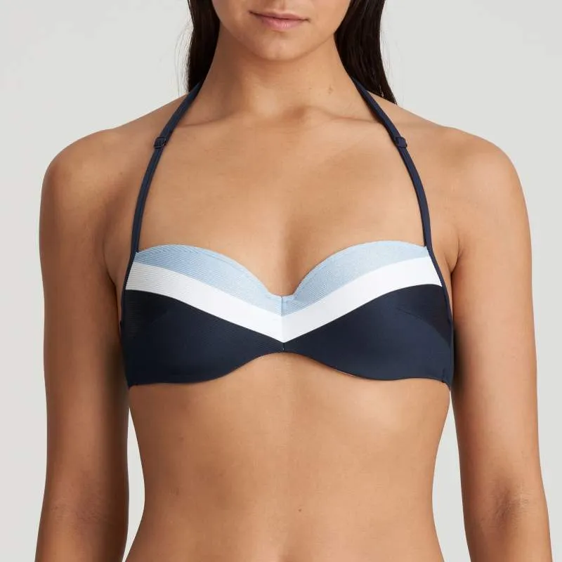 Padded Navy blue Bikini- Unas1 with Discounts- Bikini padded-